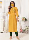 Femista Linen Latest Office Wear Kurti Collection 1001-1008